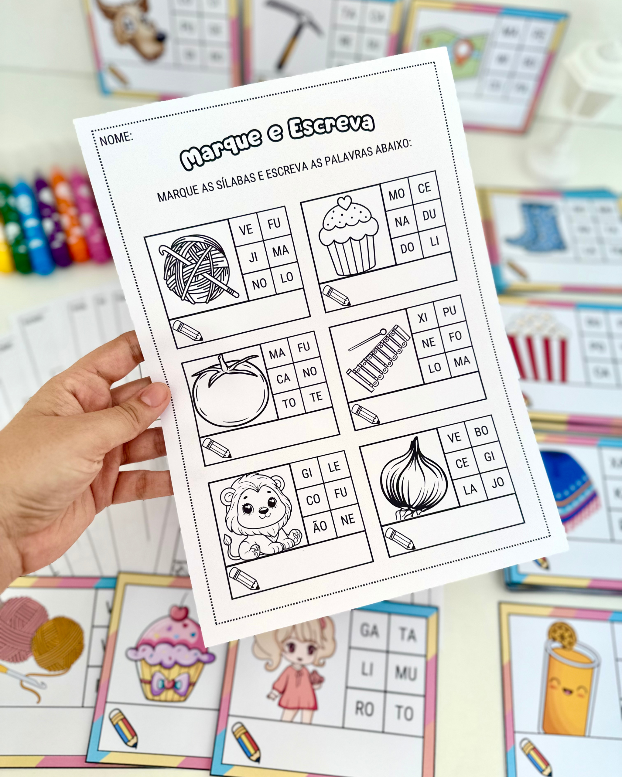 Kit de materiais “Marque e Escreva” - Imagem 7