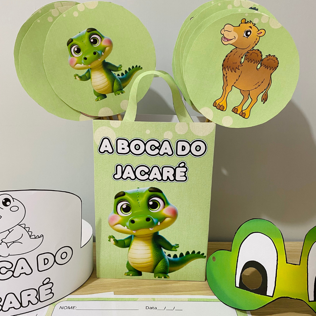 SACOLA MUSICAL A BOCA DO JACARÉ