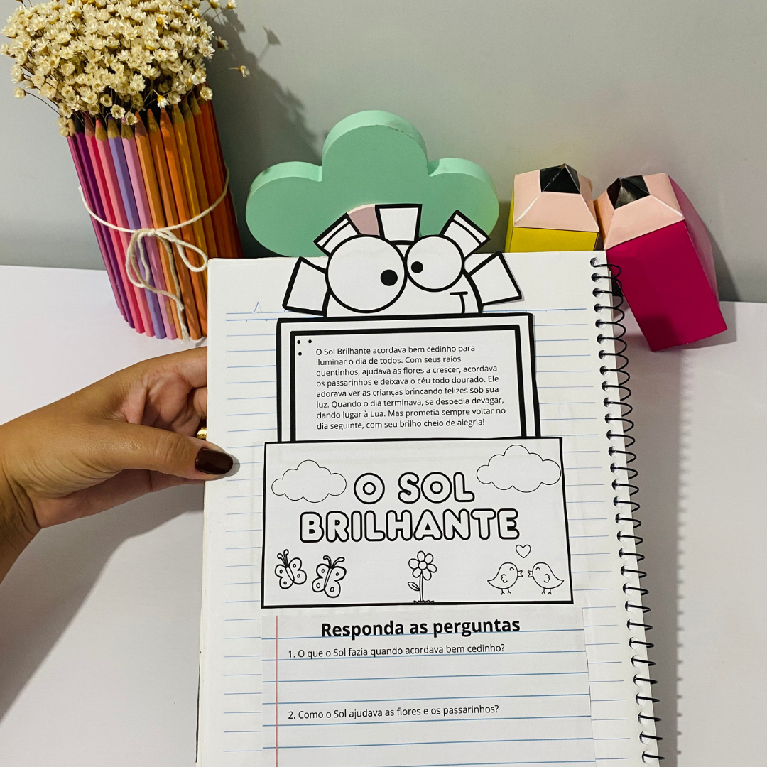 Pequenos Contos e Interpretações - Um material encantador para desenvolver a leitura e a compreensão das crianças!