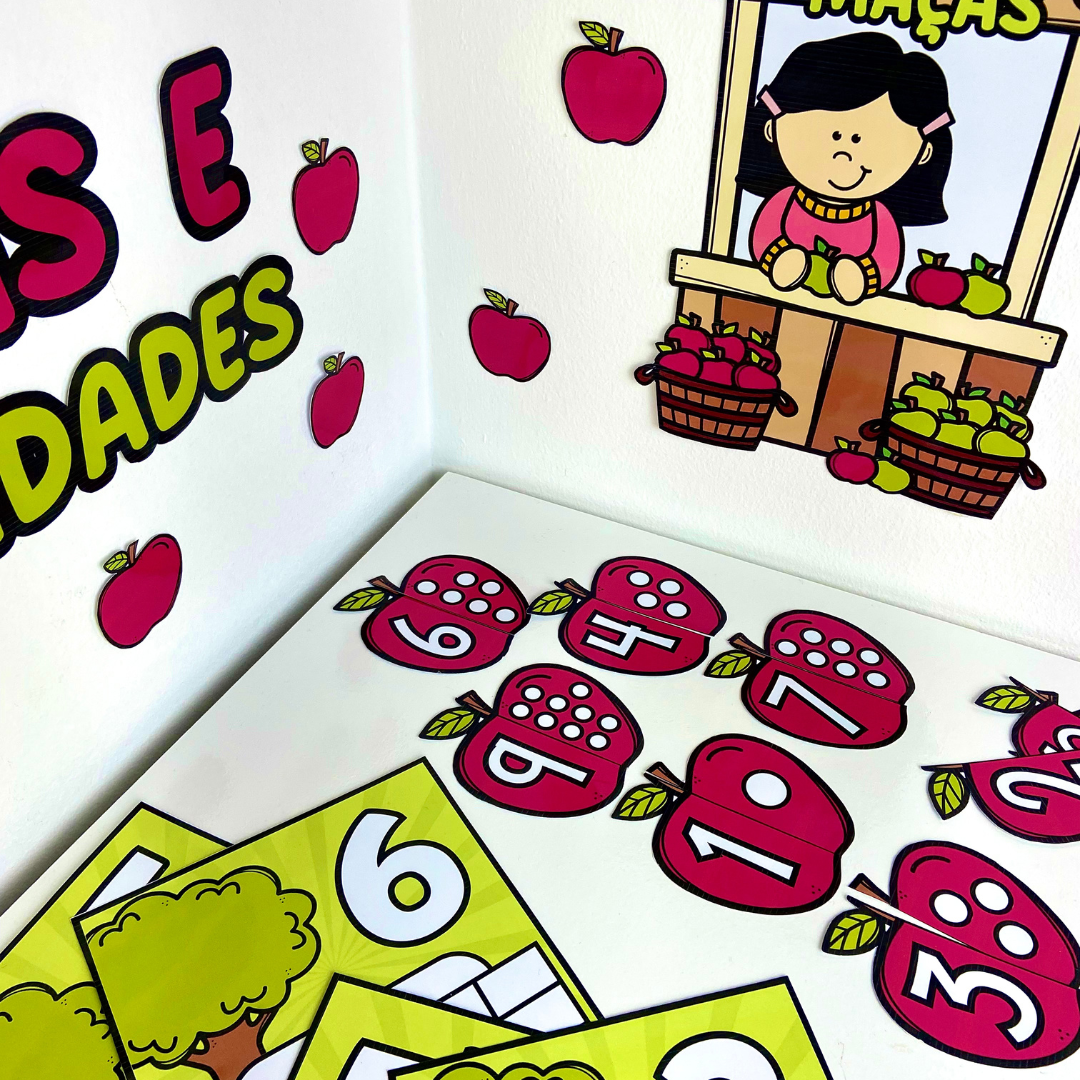 Maças e quantidades