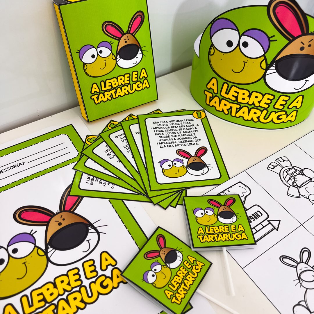 Sequência didática a Lebre e a Tartaruga