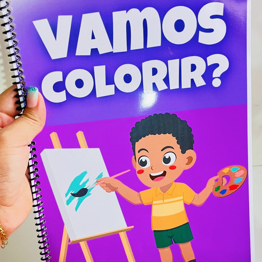 Apostila Vamos colorir