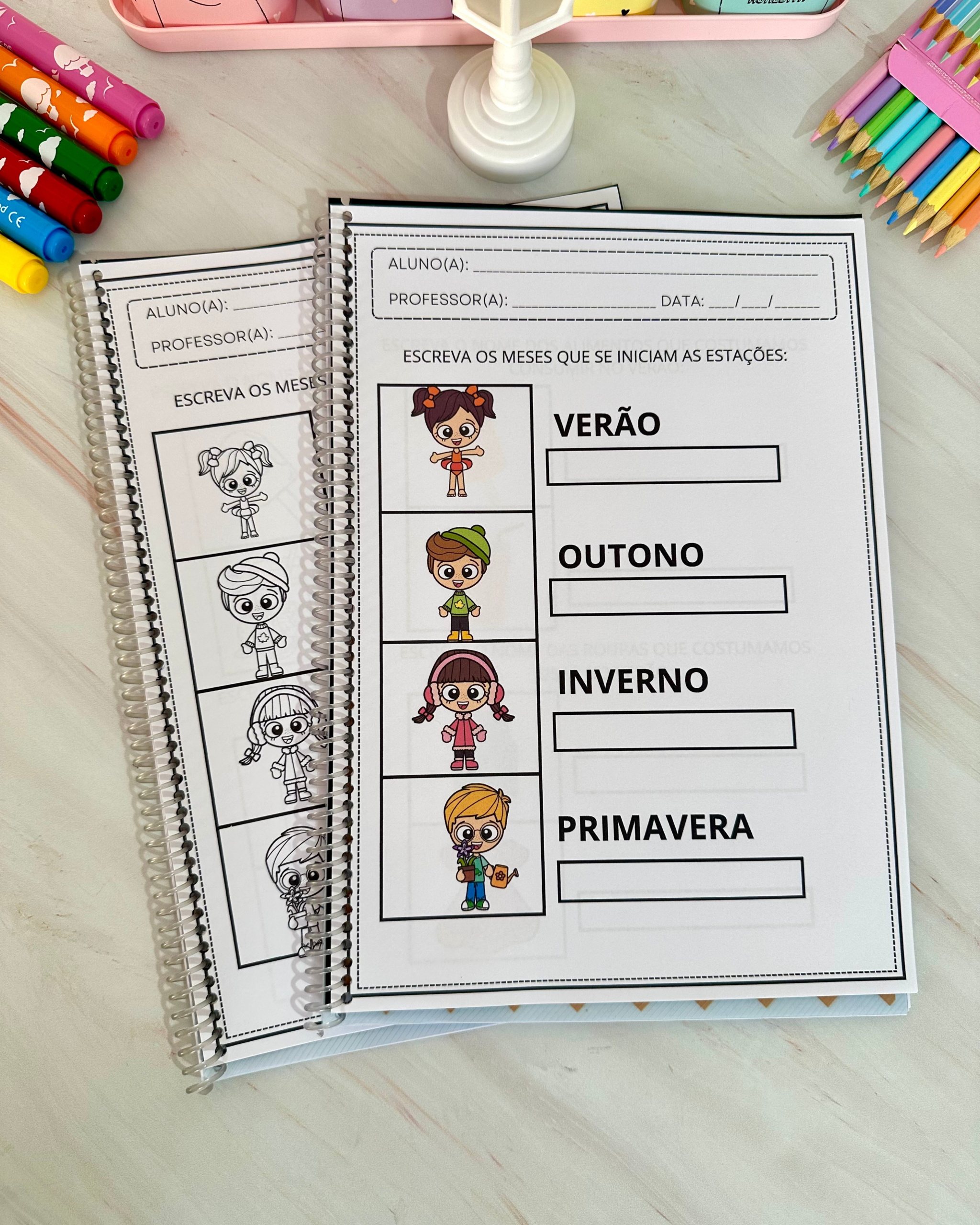 Apostila de Atividades – Tema: Estações do Ano - Imagem 12