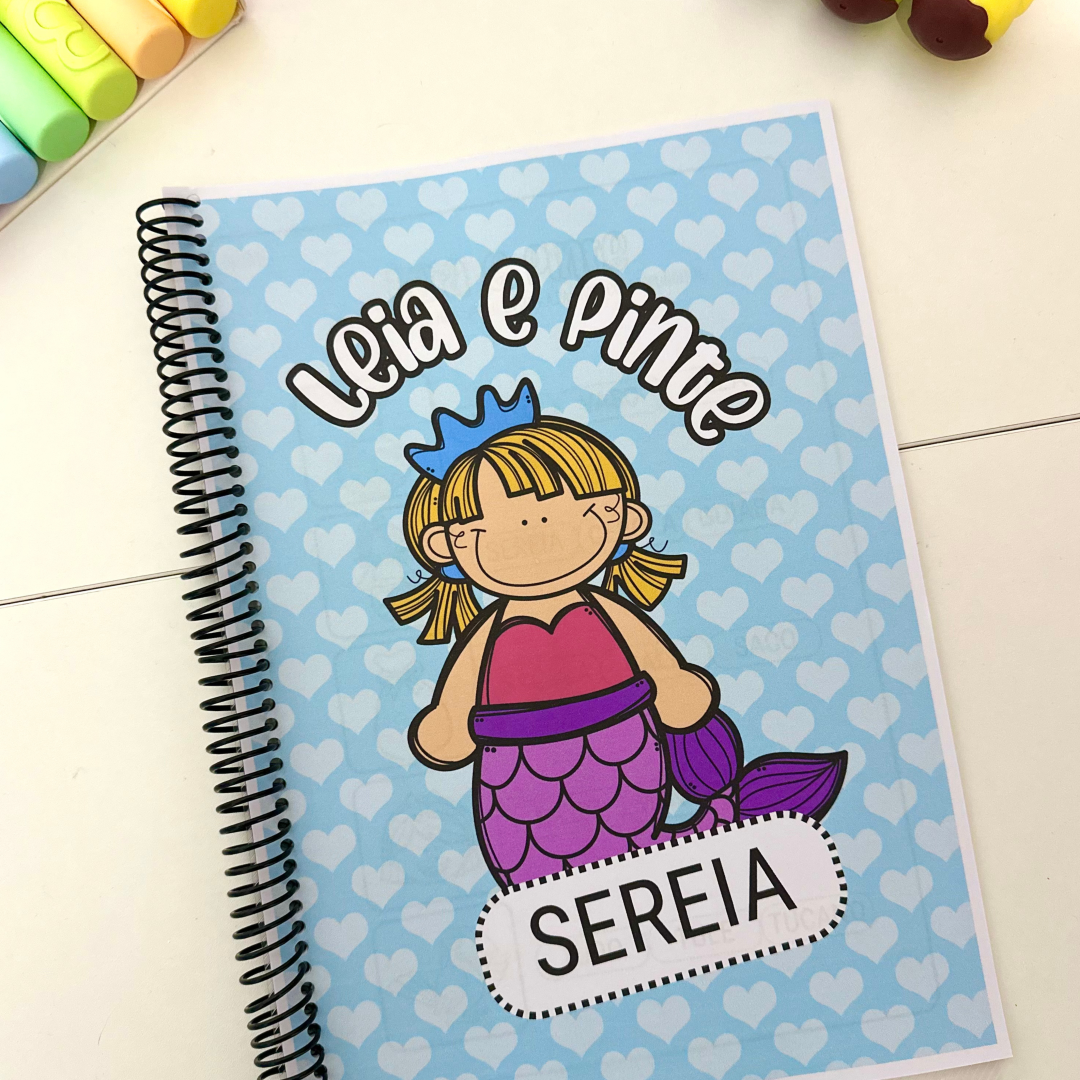 Apostila Leia e Pinte - Sílabas Simples