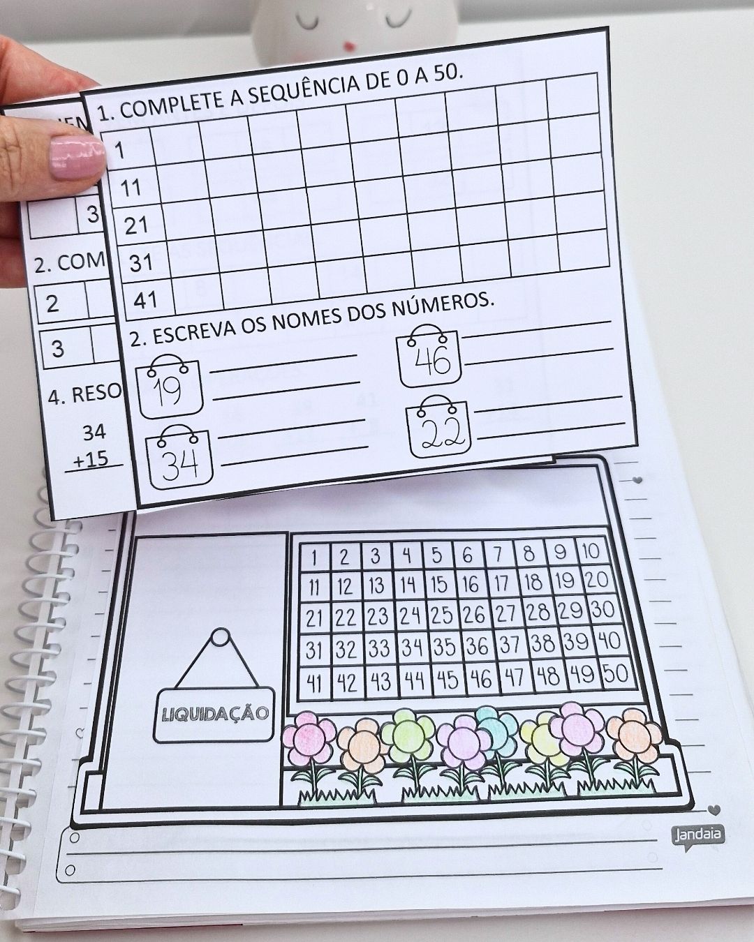 26 Páginas de Atividades – Números até 100 - Imagem 17