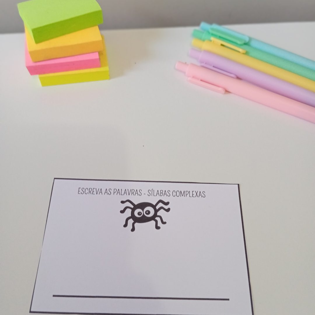 Escreva as Palavras – Sílabas Complexas