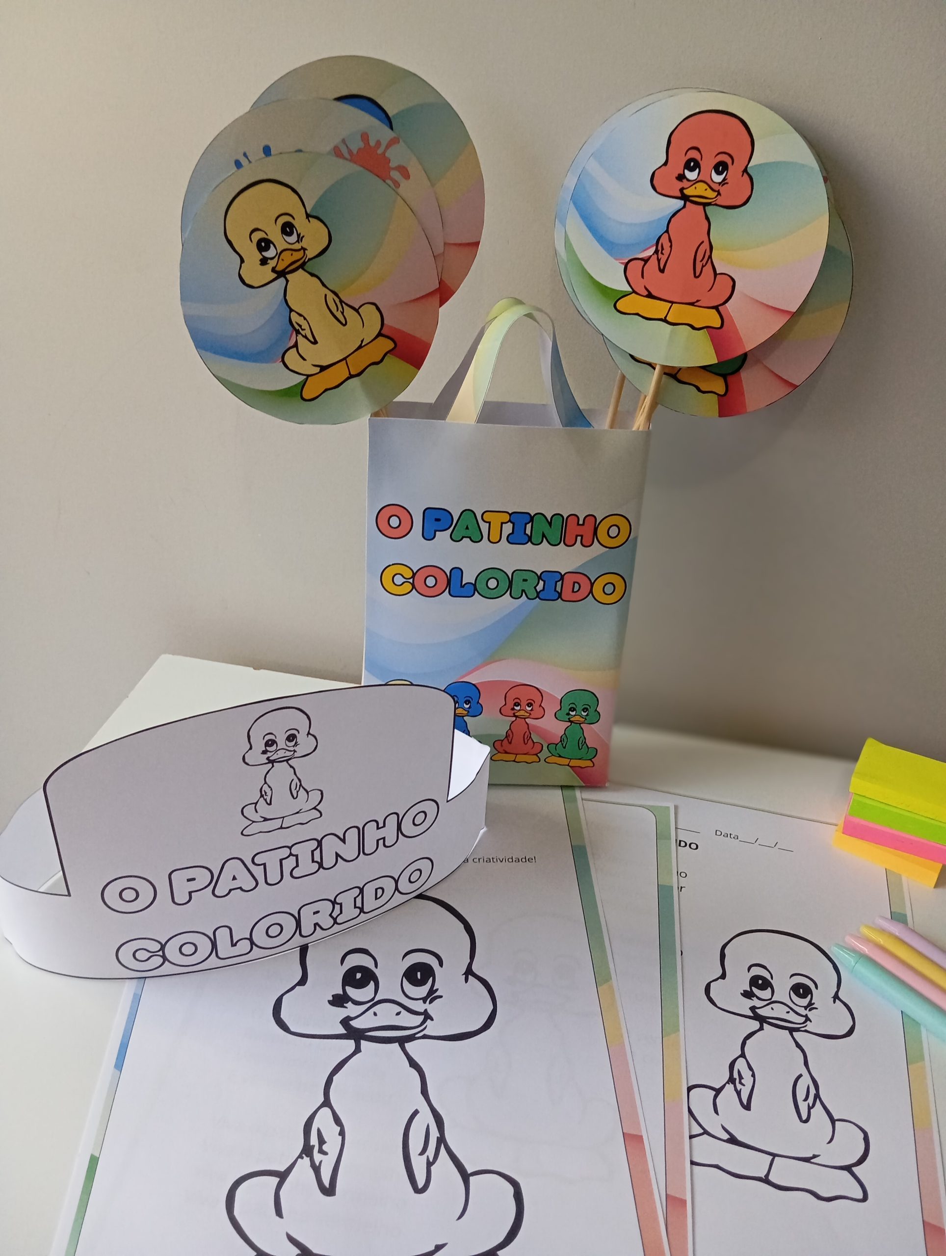 SACOLA MUSICAL – O PATINHO COLORIDO - Imagem 3