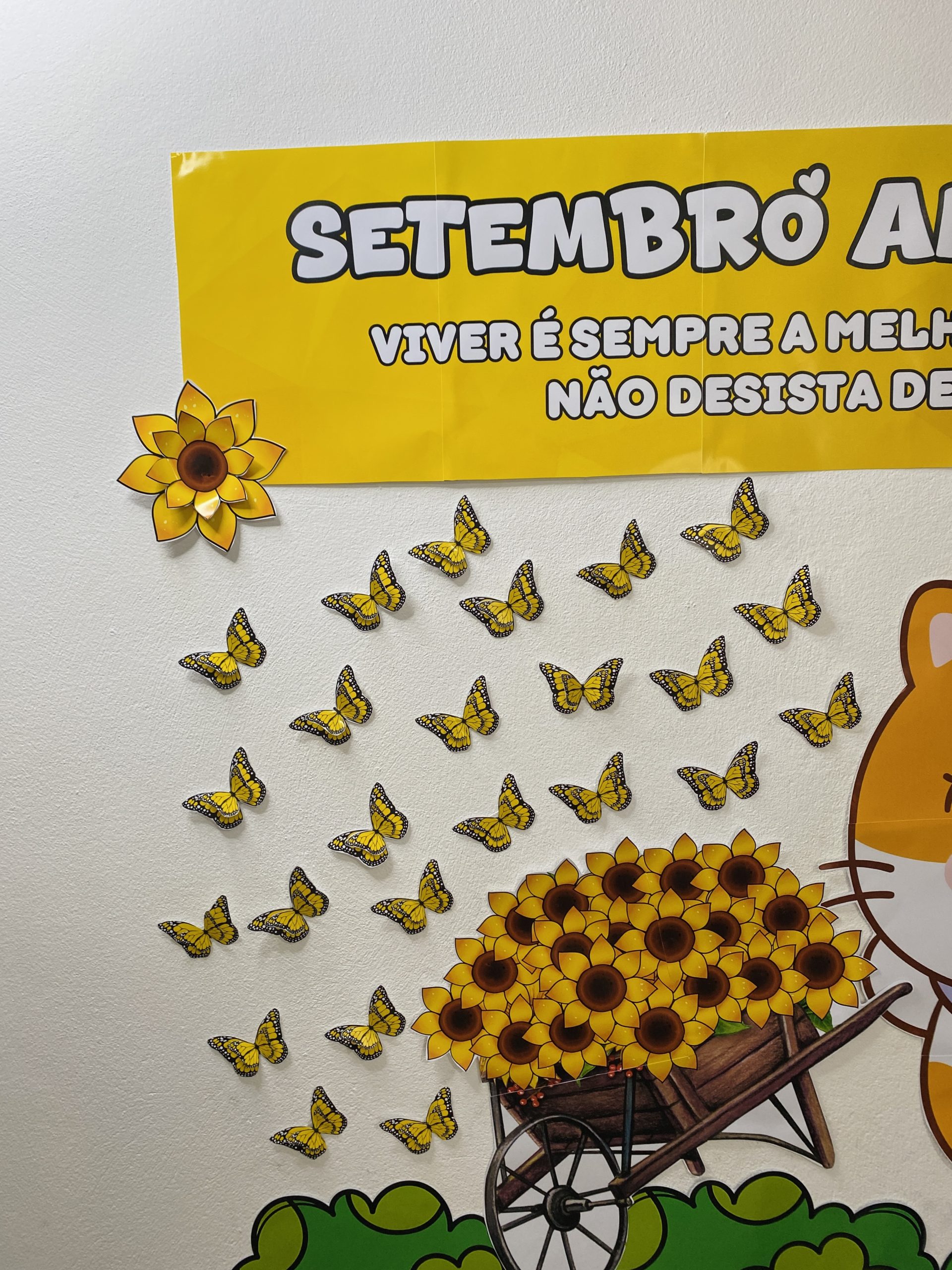 Painel Setembro Amarelo + Cartão Porta Bis - Imagem 6