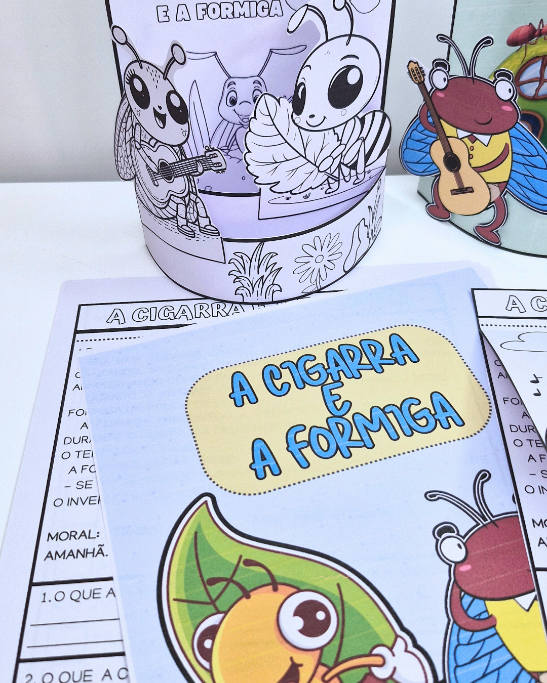 Sequência Didática A Cigarra e a Formiga - Imagem 7