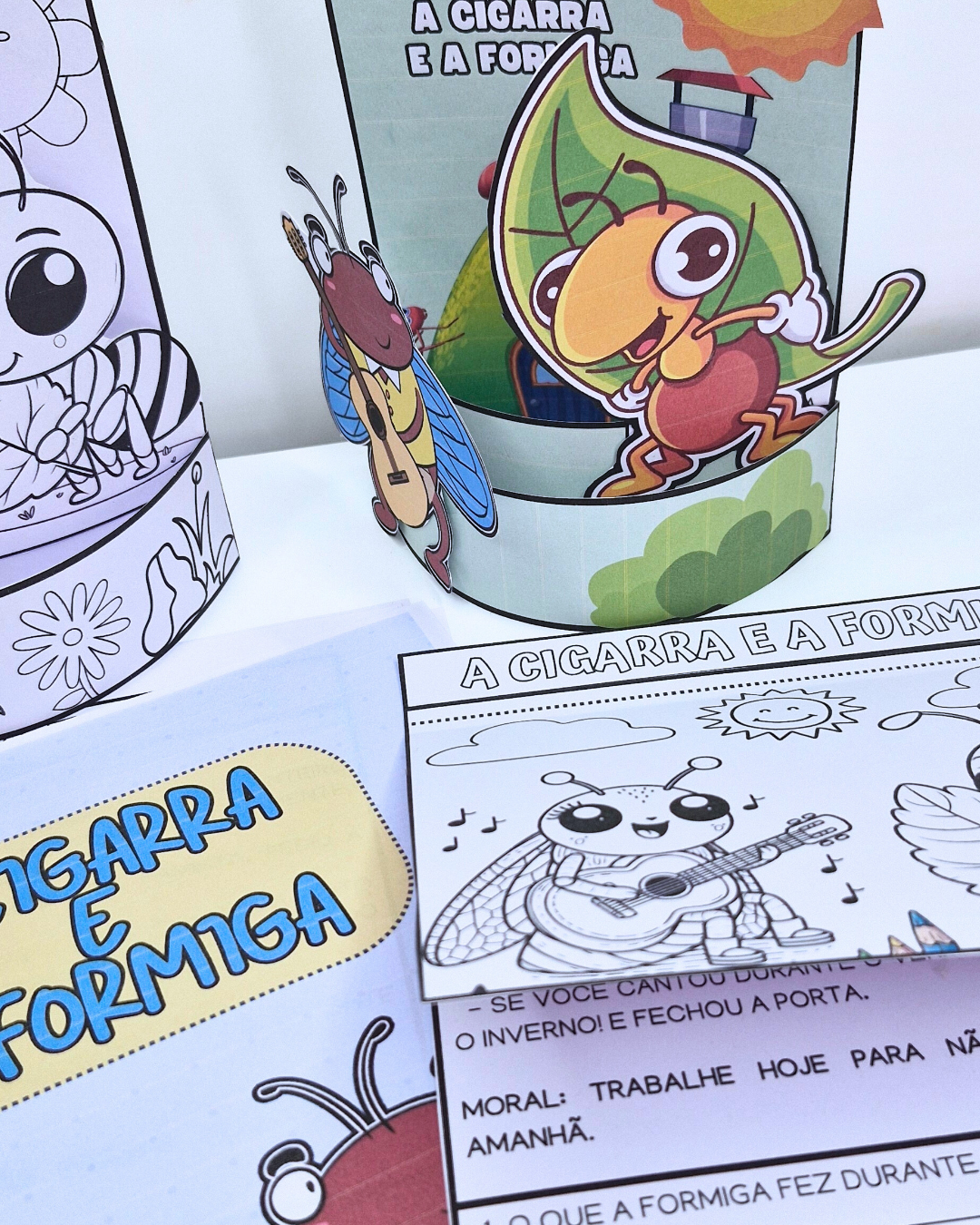 Sequência Didática A Cigarra e a Formiga - Imagem 8