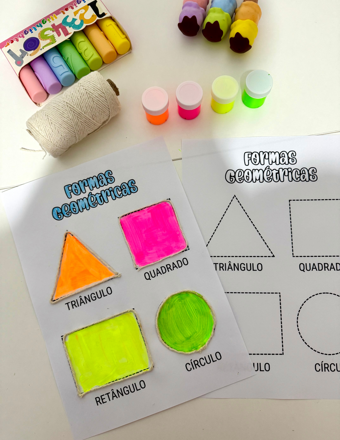 Atividade Formas Geométricas para trabalhar diversas habilidades com ...
