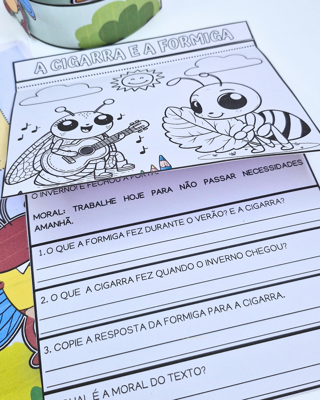 Sequência Didática A Cigarra e a Formiga - Imagem 11