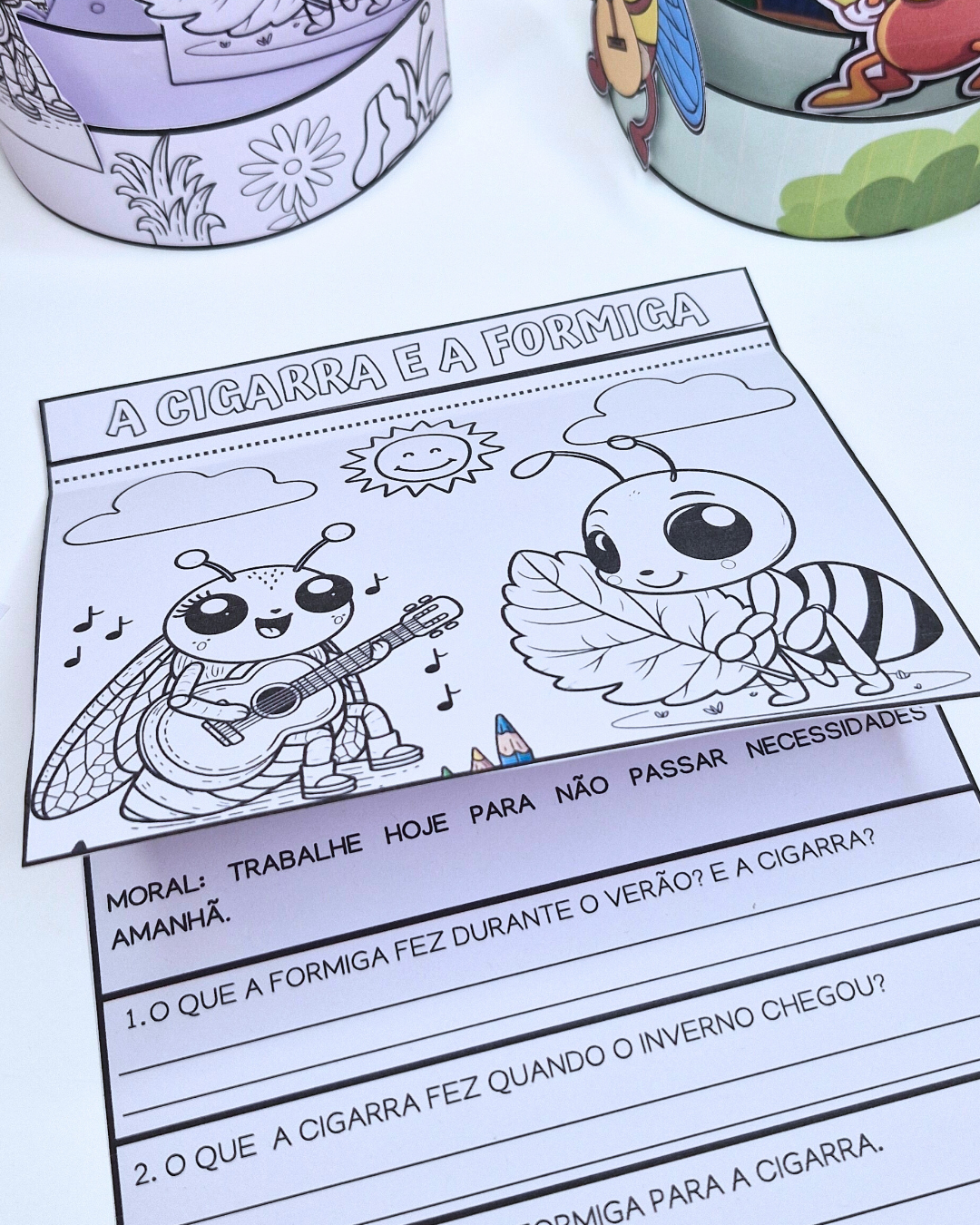 Sequência Didática A Cigarra e a Formiga - Imagem 12