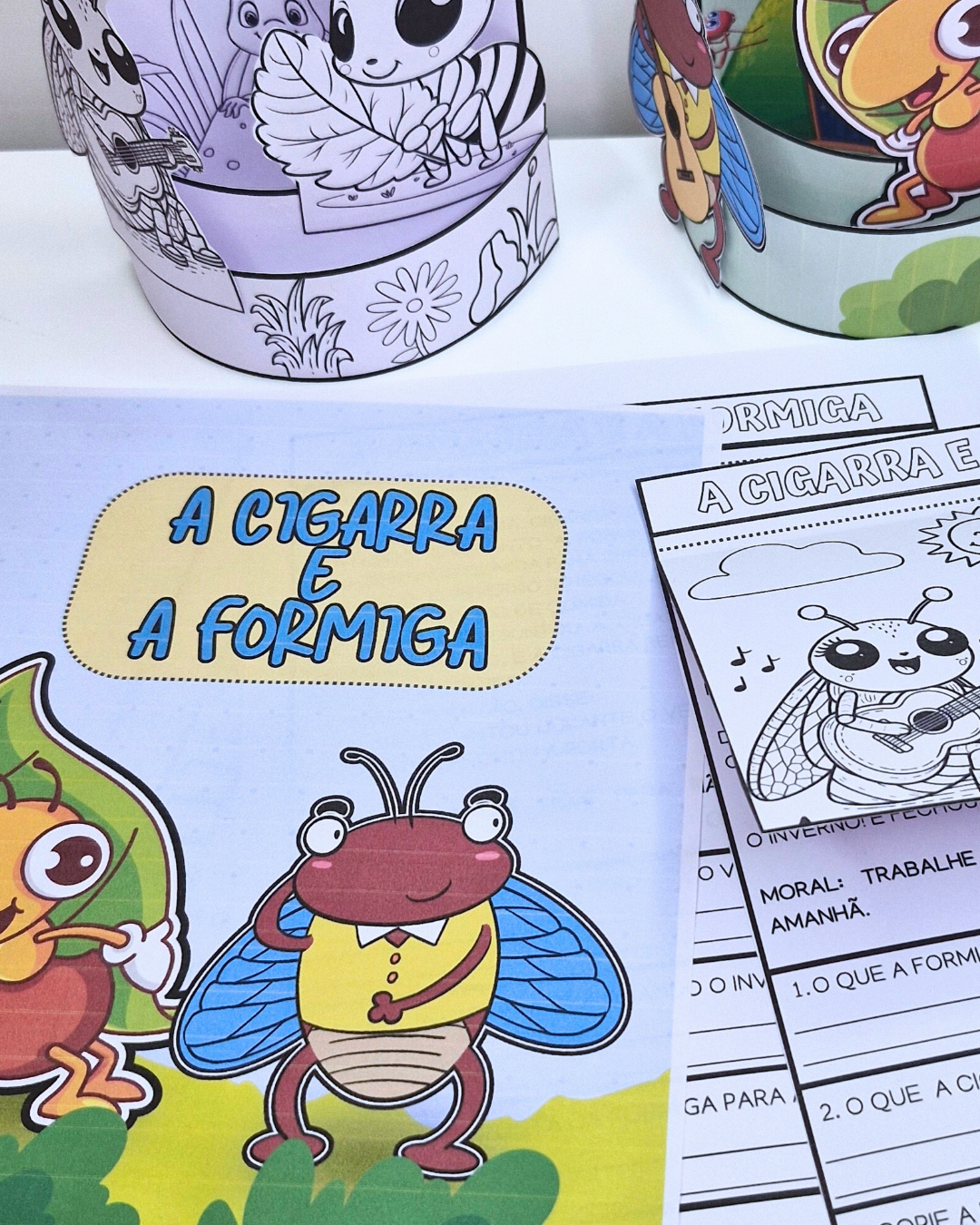 Sequência Didática A Cigarra e a Formiga - Imagem 13