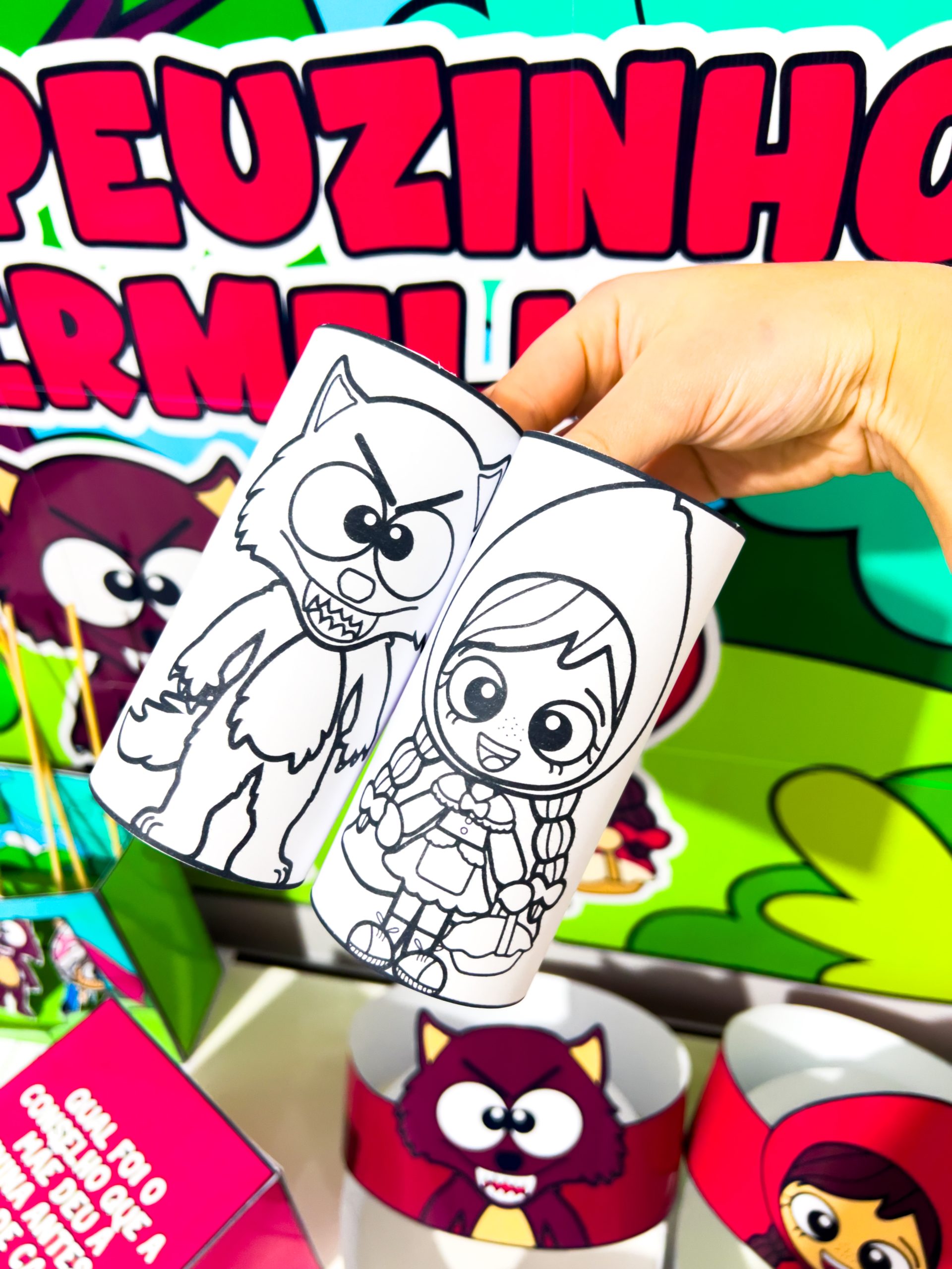 Kit Conto Chapeuzinho Vermelho - Imagem 6