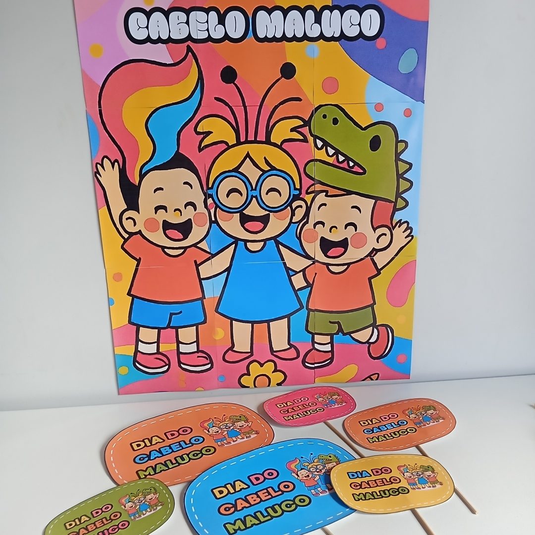 Painel cabelo maluco