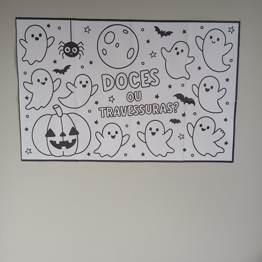 Painel Interativo de Halloween