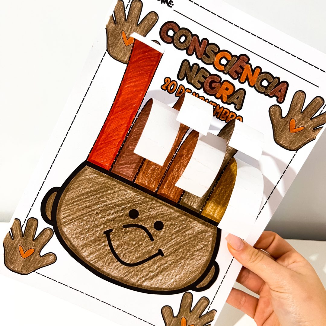 Atividade interativa consciência negra - Cabelo maluco