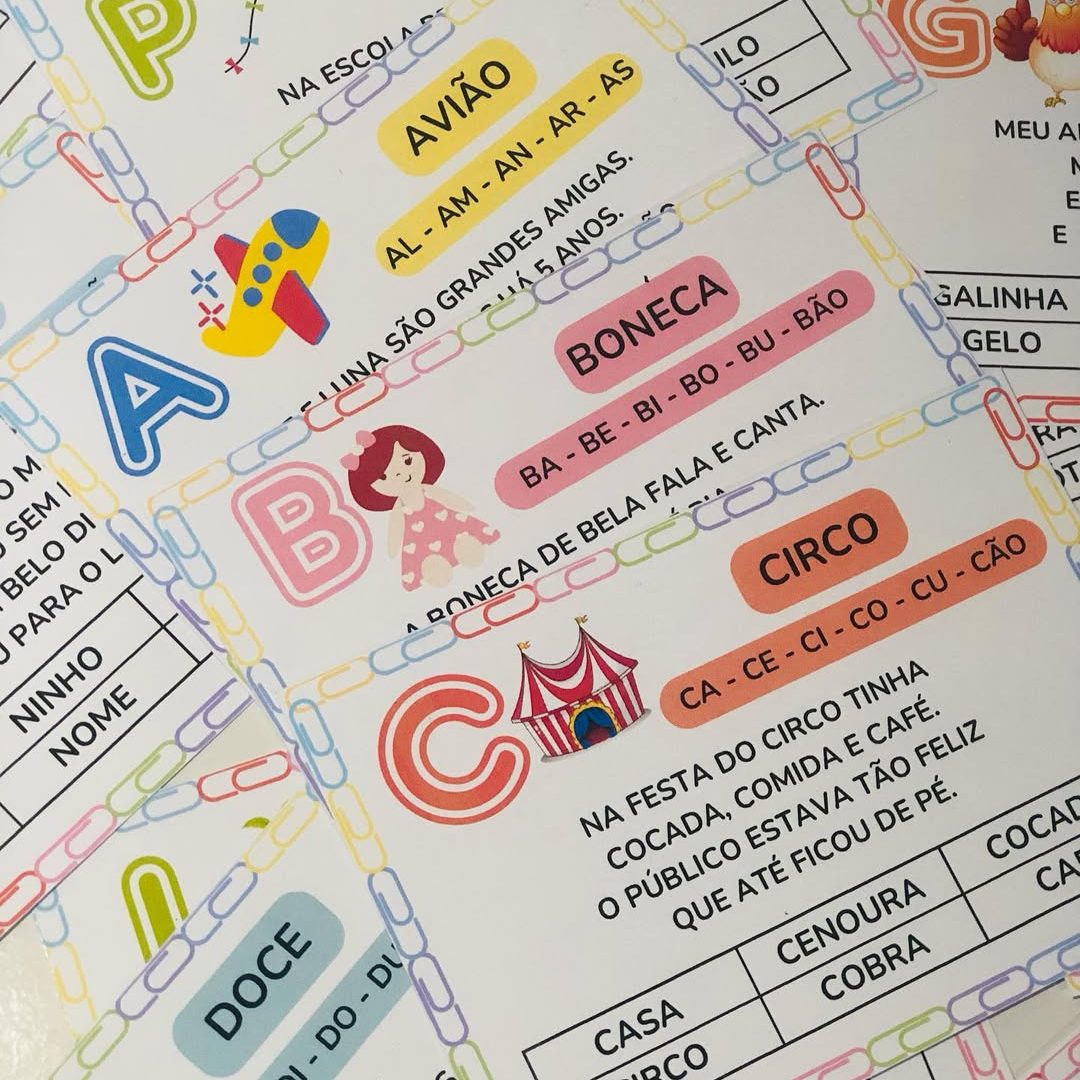 FICHAS DE LEITURA COMPLETAS DO A AO Z