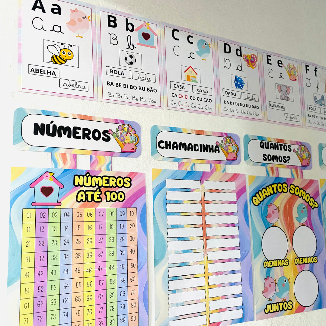 🌼Kit Sala Jardim Encantado🦋