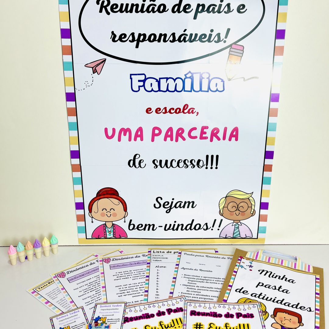KIT REUNIÃO DE PAIS