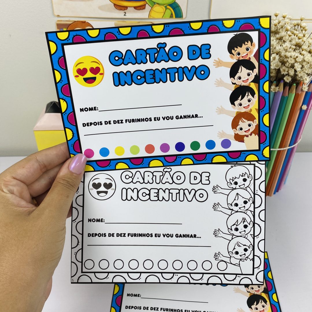CARTÃO DE INCENTIVO