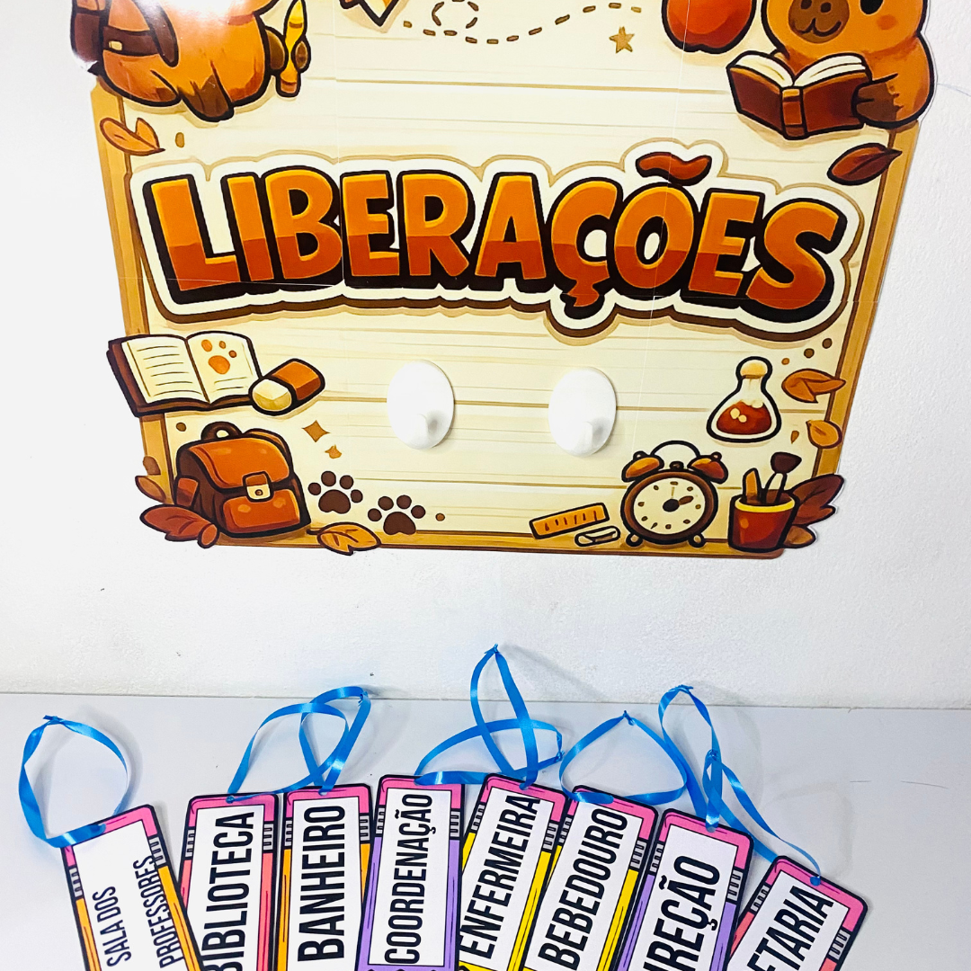 Liberações da Turma - Tema Capivara