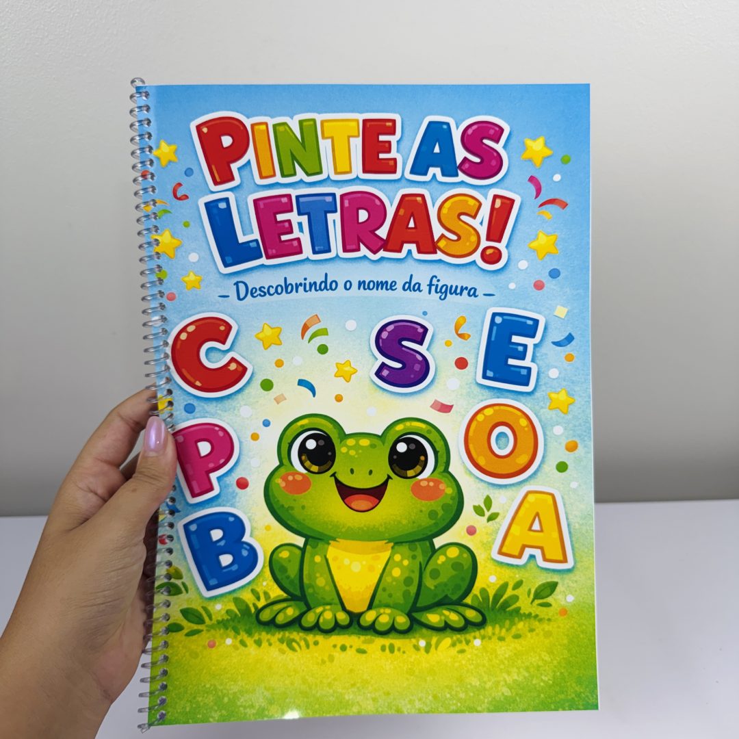 APOSTILA – PINTE AS LETRAS!