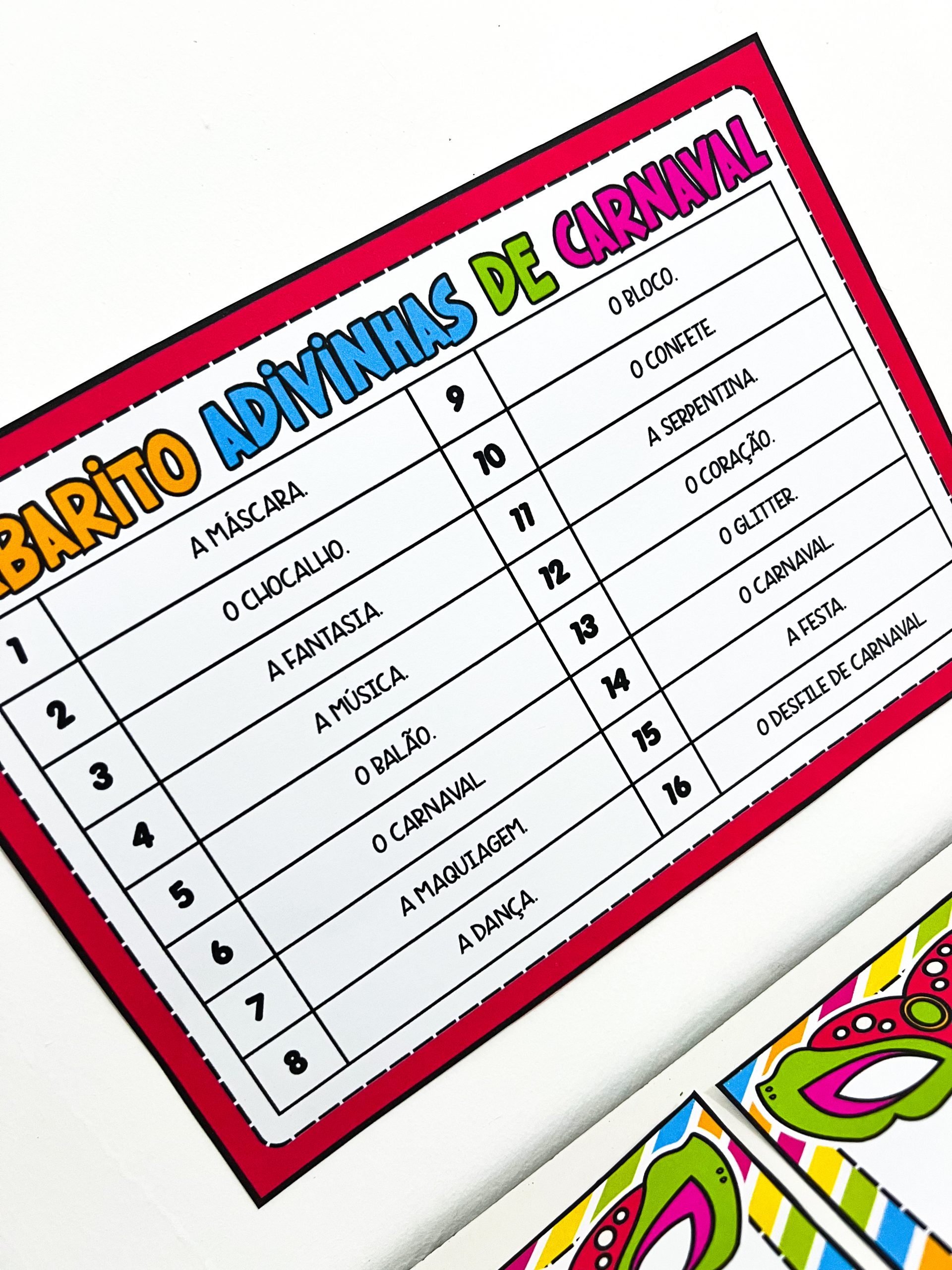 Adivinhas de Carnaval - Imagem 4