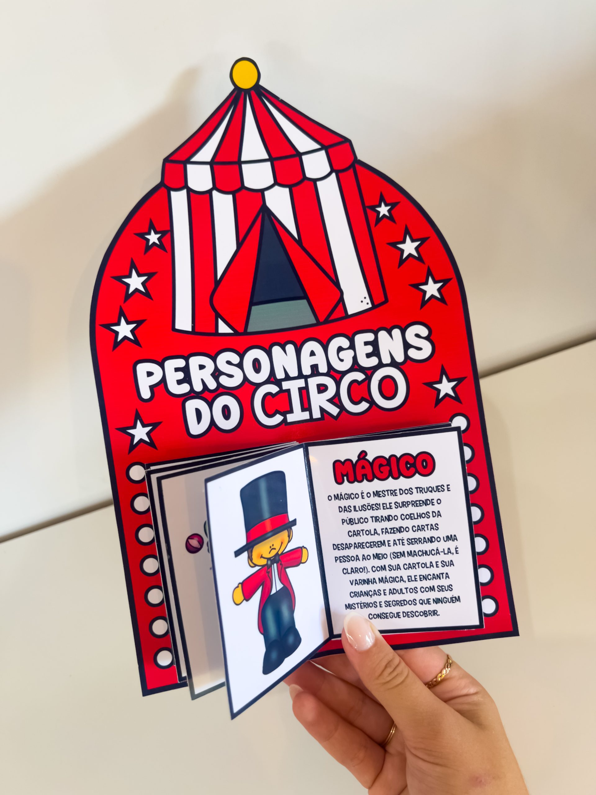 Livrinho interativo dia do circo - Imagem 7