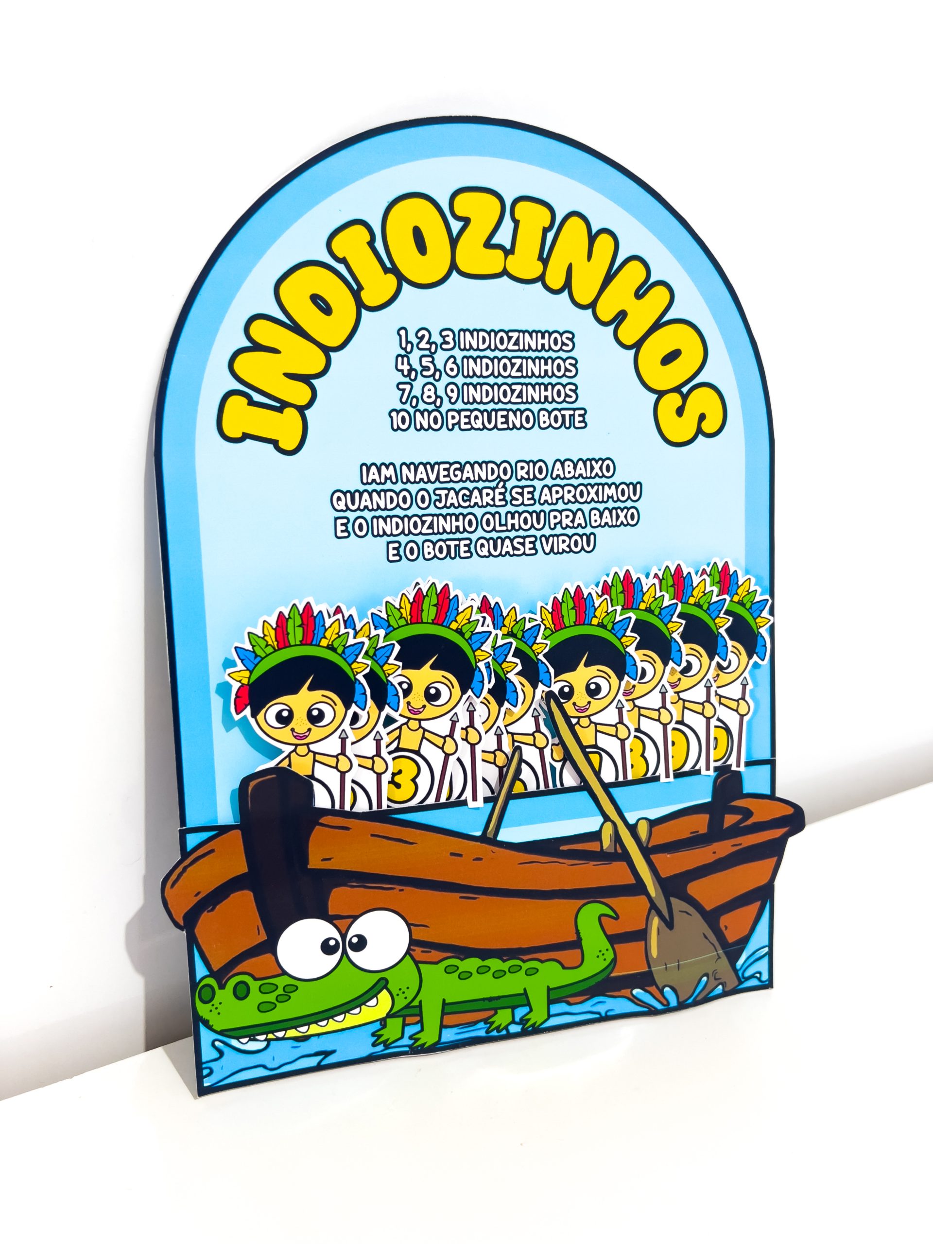 Luva Musical Indiozinhos - Imagem 5