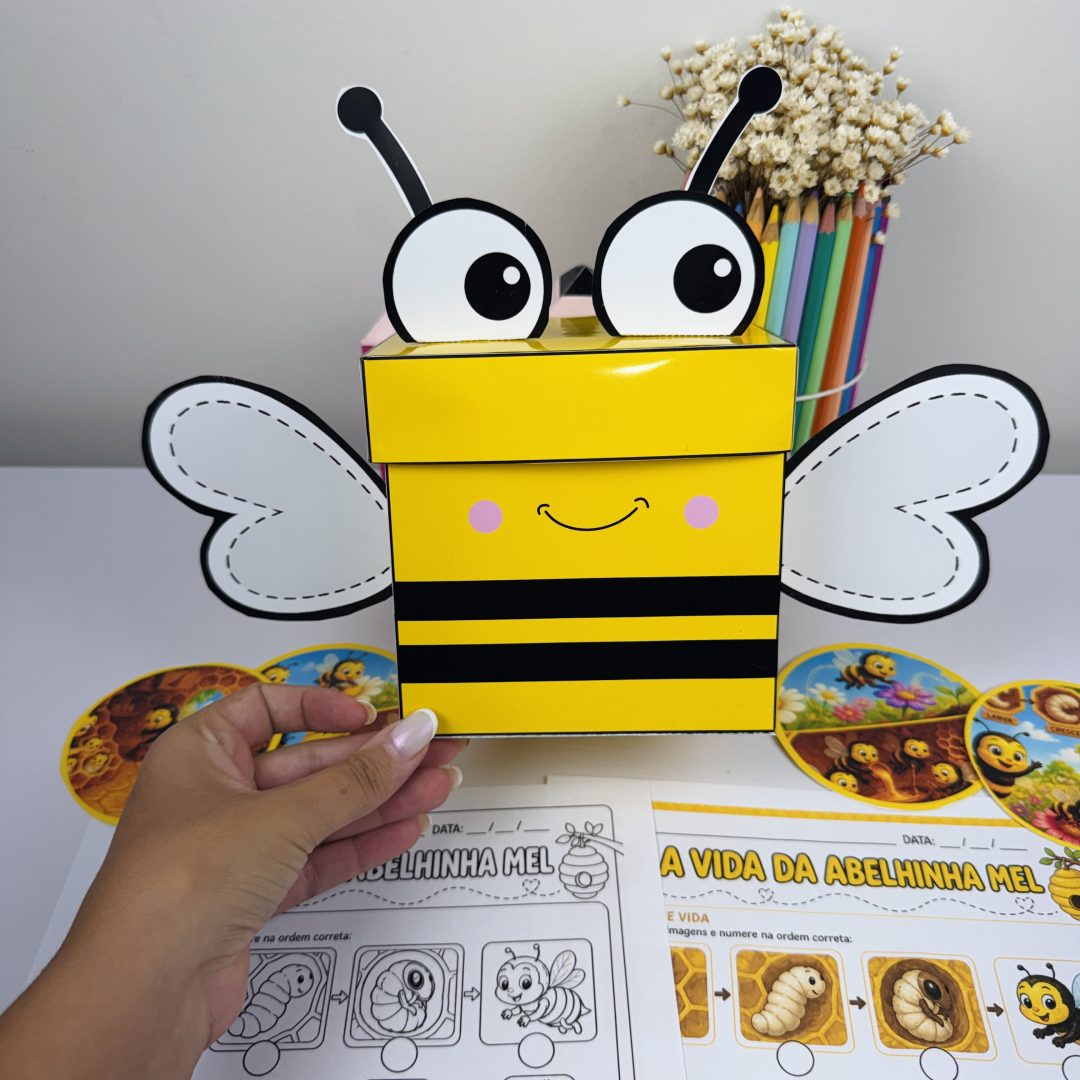 CAIXA DA ABELHINHA MEL – MATERIAL COMPLETO