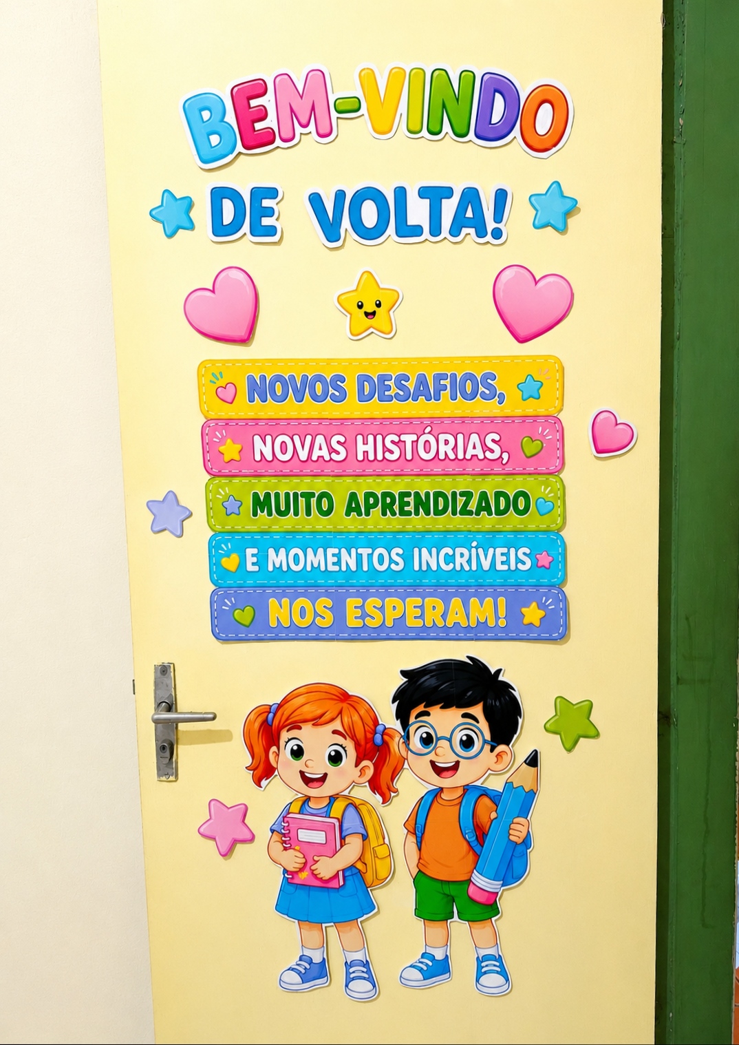 Painel de Porta – Bem-vindo de Volta! - Imagem 7
