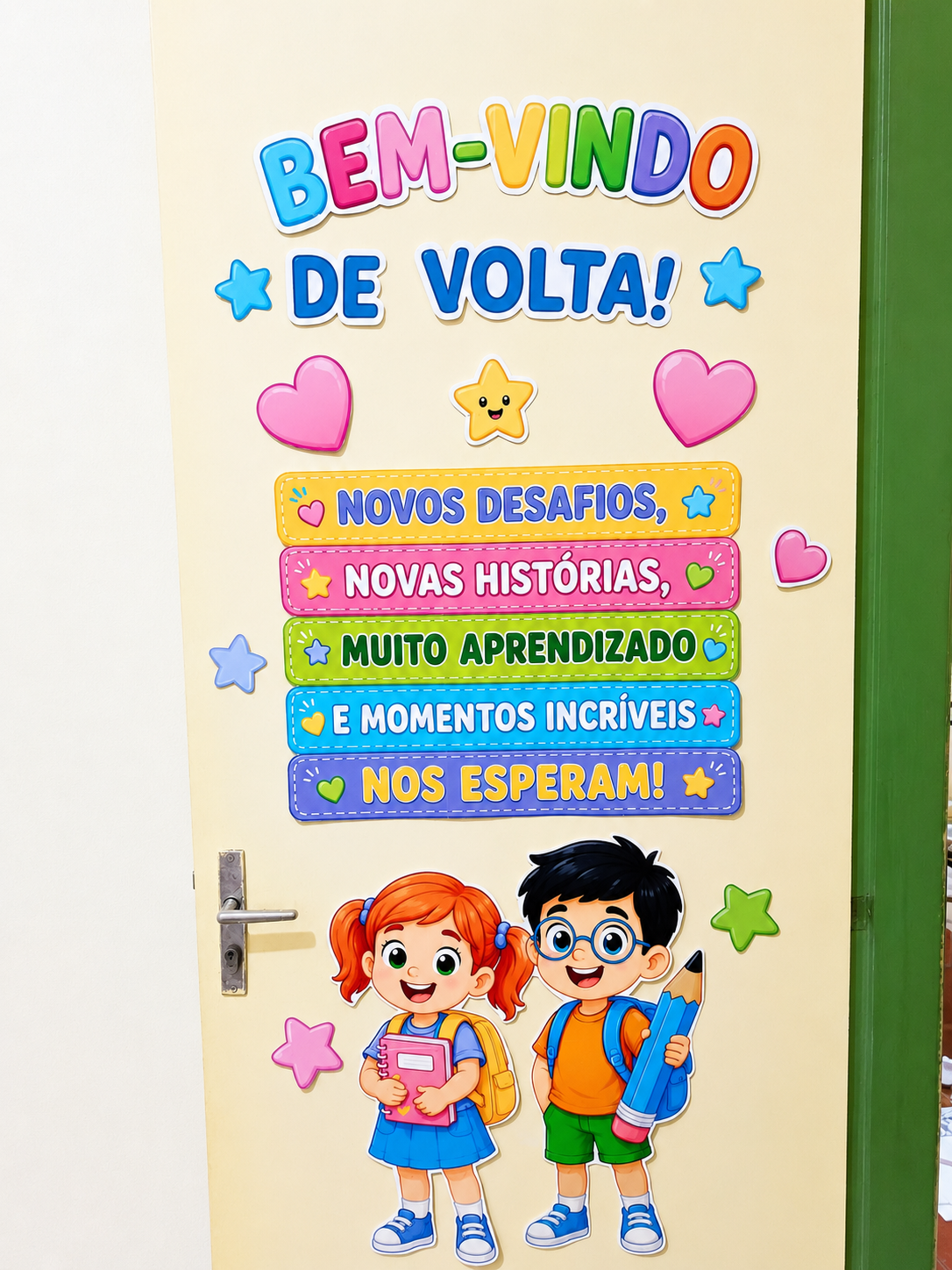 Painel de Porta – Bem-vindo de Volta! - Imagem 3